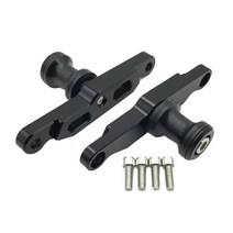 Yamaha Yzf-R6 2019-2021 CNC 알루미늄 오토바이 스윙 암 슬라이더 스풀 패디스크 스탠드 보빈 스윙 암, 하나, 검은 색, 1개