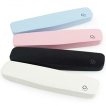 오투케어 휴대용 칫솔살균기 UV램프 살균방식, 블랙
