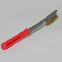 국산 쇠손잡이 칫솔브러쉬 철 브러쉬 와이어 신주 녹제거 불판솔 철솔 틈새청소솔, 쇠손잡이 철 브러쉬