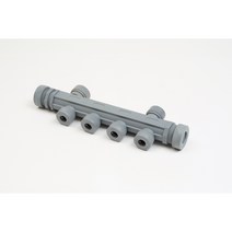 원터치 분배기 XL12A 하바 3구 4구 5구 6구 친환경 보일러 분배기 따스룸, 6구 XL12A (12mm)