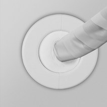 방수 실란트 에어컨 파이프 연결 구멍 배관 틈새 막기, 그레이 10팩