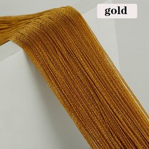 휴대용 색도계 고정밀 색차 비교 색차계 측색기 측정기 거실 문 벽 창 패널 술 커튼 침실 창 커튼 장식에 대 한 1x2m 멀티 컬러 스레드 라인 커튼, 금