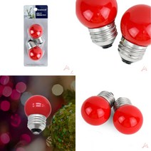 특수전구 장식용 꼬마전구 적색