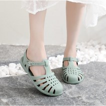 스트랩 아쿠아슈즈 젤리슈즈 샌들 물놀이