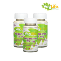 2+1 베지라이프 임산부 철분 식물성 비건 25mg 100정 산모 모유수유 푸마르산 제일철 엽산 시아노코발라민