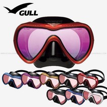 GULL GULL 걸 베이더 420UV 마스크 VADER MASK, MIR포카리블루(블랙실리콘)
