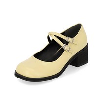 엘칸토 인텐스 여성 X반도 메리제인 펌프스 5cm LCWD22I226