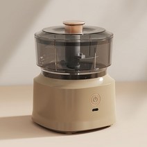 고기분쇄기 고기 분쇄기 슬라이서 고기절단기 다기능 가정용 전기 마늘 탬퍼 주방 무선 교반 진흙 연마기 아기 보조 식품 기계 350ml, 2.Brown