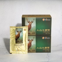 사슴생녹용골드 80g 60포 녹용즙, 120포, 80ml
