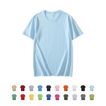 25 칼라 면 남녀공용 레이어드 데일리 무지 반팔티 티셔츠 S-XXXXL