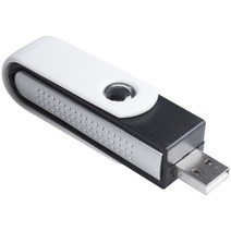 공기청정기USB 이오니아 산소 바 청정기 공기 이오 나이저 노트북 블랙 + 화이트, 하나, 보여진 바와 같이