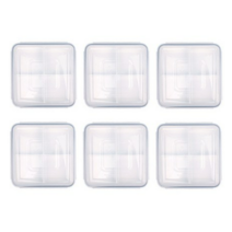 제오닉 나눔 찬통 정사각 4칸 1300ml, 12개