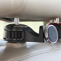 코나 헤드레스트 옷걸이 핸드폰 스마트폰 거치대, 레드, 1개