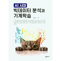 AI시대 빅데이터 분석과 기계학습, 학지사, 유진은