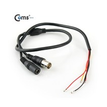[SP376] Coms CCTV 케이블(제작용/BNC) Black, 상세페이지 참조