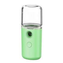 얼굴 스팀기 피부스티머 30ml 미니 나노 페이셜 분무기 usb 분무기 쿨러 페이스 스티머 가습기 뷰티 스킨 케어 도구 홈 액체 공기 청정기, 협력사, 백합