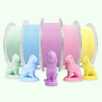 킹룬코리아 3D프린터 1.75mm 파스텔 PLA 필라멘트 1KG, PLA 파스텔_퍼플