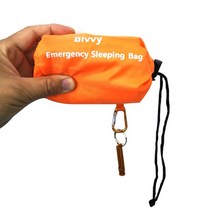 비비색 1인용 차박 백패킹 경량텐트Aluminized 필름 긴급 생존 슬리핑 백 Surival 키트 Bivy Sack 열 담요, 01 PET type