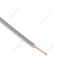 실리콘 케이블 와이어 10m 구리 단일 코어 멀티 연선 유연한 건물 점퍼 PVC 전기 배터, Grey_50m | 18AWG