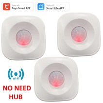 중량조끼 모래주머니 단련 주머니 Tuya WIFI PIR 모션센서 WIFISmartLifeAPPAlexa, [04] 3 PCS