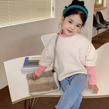 베이비맥스 베이비맥스 바닐라 반팔 니트 티셔츠 R6771 (P002233315)