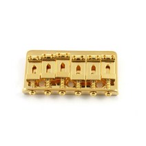 [] Allparts 모든 부품 SB-0100-002 Gold Non-Tremolo Bridge 6026