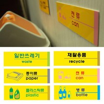 다드몰 프리미엄 재활용품 포멕스 분리수거 사인표지판 6종 분리 (a5698ea5980), 쿠팡 다드몰 캔류 1531, 쿠팡 다드몰 본상품선택