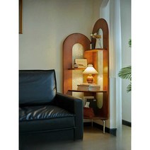 코너 수납장 원목 서랍장 수납장 코너 장식장 북유럽