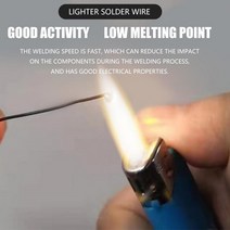 스테인리스강 납땜용 실납 스텐 납 땜납 Aleekit 전기 납땜 와이어용 무연 와이어 저온 용접 주석 0.8mm 20g 50g, [01] 20g 0.8mm, 01 20g 0.8mm, 1개