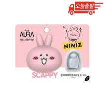 오늘출발 아우라 니니즈 차량용 방향제 스카피 플라워향 4ml 1개, 1개입