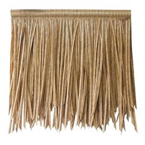 초가집 지붕 만들기 인조 볏집 피스 초가 처마 시공, 검은색