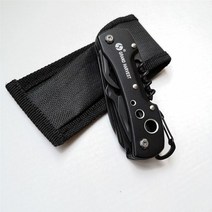 멀티툴 swiss 다기능 칼 접는 군용 칼 ferramentas 야외 절대 페이드 캠핑 생존 칼 포켓 edc 도구, 전부 검은 색