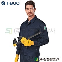 [티뷰크] 마크 TB-10J TB-10P 점퍼 바지 상의 하의 작업복 남성 안전복 단체 건설 제작 공업 사철복 세트
