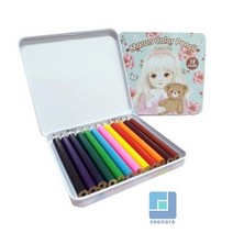 NEW 도담 마론 틴 색연필 틴케이스 디자인 문구류 용품