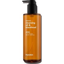 한스킨 클렌징오일 앤 블랙헤드 AHA, 300ml, 6개