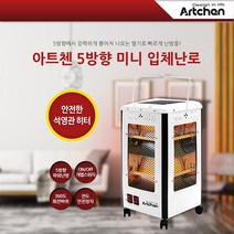 세이픈 5방향 입체난로 AT-555HM 전기난로 전기히터 난방기구, 단일