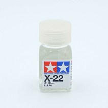 타미야 X22 클리어 유광 10ml 에나멜도료 TAMIYA