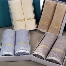 기라로쉬 30수 VIP 190g 호텔 수건 답례품 설선물 기념품 칠순 돌 창립기념 오픈기념 근로자의날 동호회 만원선물 자수 나염 제작 인쇄 타월 타올세트 2매, 내맘대로구성(배송메세지기재요망)