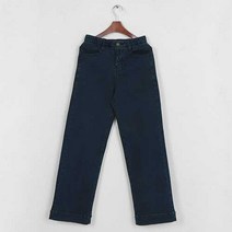 이젠 여성 안기모 이젠나 데님 와이드팬츠 2197