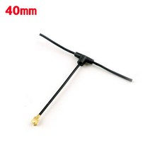 Happymodel-2.4G T 무 지향성 수신기 안테나 ELRS EP1 RX IPEX1 용 40MM/90MM TBS 트레이서 RC FPV 드론 부품과 호환 가능, [01] 1PCS 40MM
