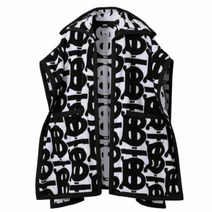 Burberry [명품]버버리 Monogram Cotton Jacquard Hooded Cape 80..