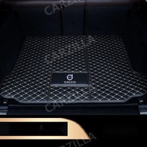 볼보 XC60 트렁크 매트 S90 S60 S80l xc40 v90 V40 XC90 풀 서라운드 트렁크 매트, 링게 흑미 [메인선불]