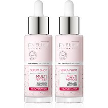 [1+1] 에블린 고농축 피부타입별 페이셜 세럼 샷 6종 중, A_멀티 펩타이드 세럼 30ml 2개(재생), 2개, 30ml