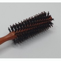 우드 핸들 머리카락 손상 최소화 롤빗 브러쉬 2호