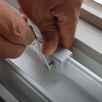 샤시고정장치 창문락 도어락 창문방범장치 1구형+하트렌치