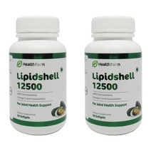 헬스팜 리피스쉘12500 초록입홍합 초록홍합 초록잎홍합 60캡슐 2팩 -사은품(뉴질랜드) HealthFarm Lipid Shell 12500