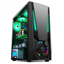 커스텀수냉 pc 쿨러 게이밍 사용자 정의 풀 세트 컴퓨터 및 모니터 240G SSD 8G Ram 4G 카드 인텔 제온 E5-, 01 E5-2650 8G GTX1050