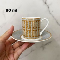 에스프레소 잔 커피 컵 네스프레소 Pixie 캡슐 모양 귀여운 열 머그잔 80ml, 7