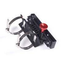 차량필수품 - 랜드로버 디펜더 90 110 자동차 스타일링 테일 게이트 조정 가능한 소화기 브래킷 개조 액세서리, [01] Black