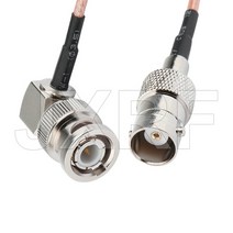 BNC 남성 여성 직각 HD-SDI 케이블 RG316 RF 동축 안테나 피그 테일 점퍼 50 Ohm 커넥터 어댑터, 06 No 6_08 60CM